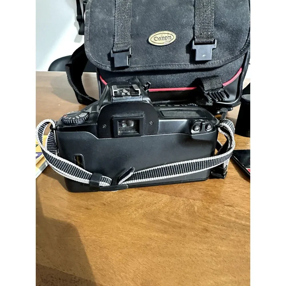Canon EOS Rebel X S 35mm film camera Canon Zoom Lens EF 35-80mm